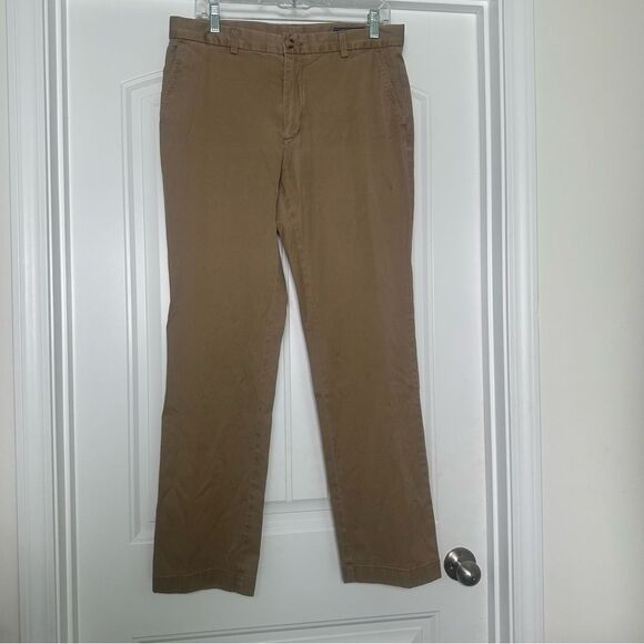 Vineyard Vines By SHEP & IAN Mens 32 X 32 Chino Flat Front Pants Preppy Khaki - Picture 1 of 9